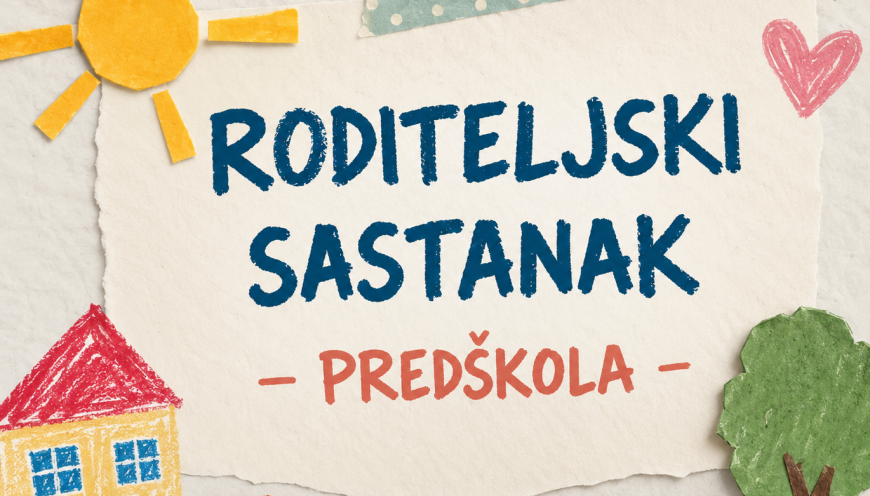 Roditeljski sastanak – predškola